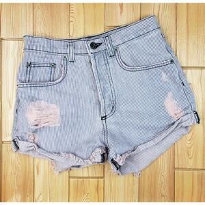 Carmar LF Floyd Hi-Rise Button Fly Shorts Sz 23
